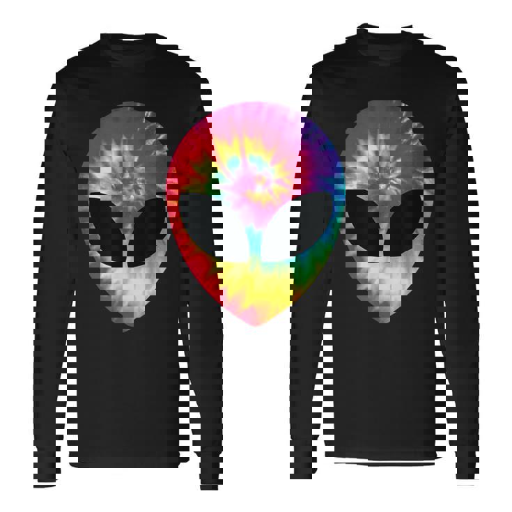 宇宙人 エイリアン Ufo ヒッピー タイダイ 長袖Tシャツ
