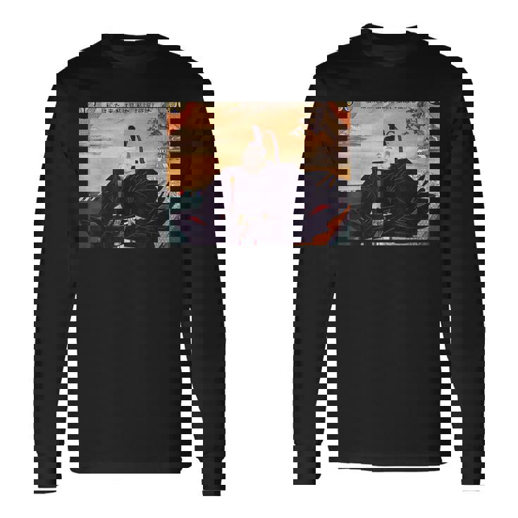 将軍 徳川家康 長袖Tシャツ