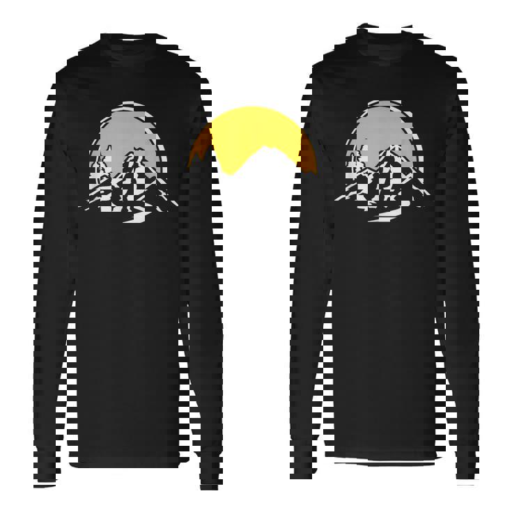 山の日 長袖Tシャツ