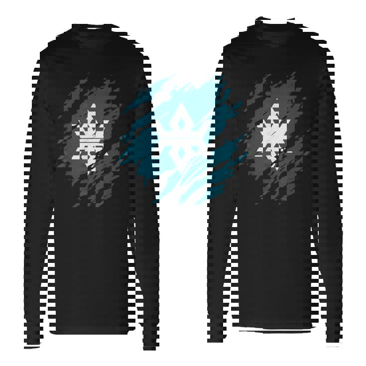 岩手県旗 長袖Tシャツ