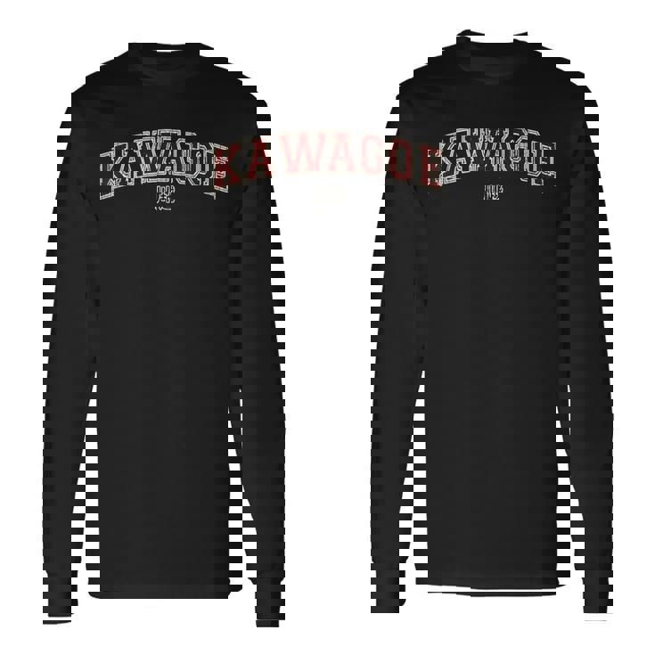 川越川越 日本都市観光スポーツ 長袖Tシャツ