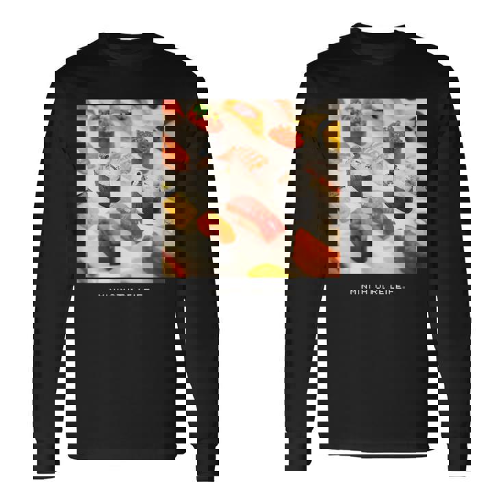 巻き風呂 長袖Tシャツ