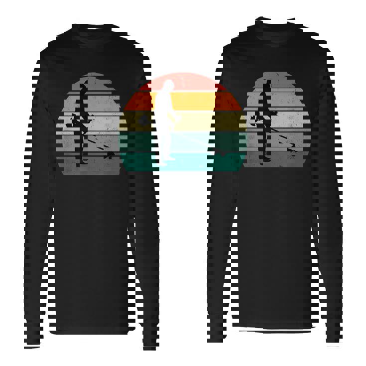 庭師 草刈 芝生 花 木 低木 庭 プロット 長袖Tシャツ ギフトのアイデア