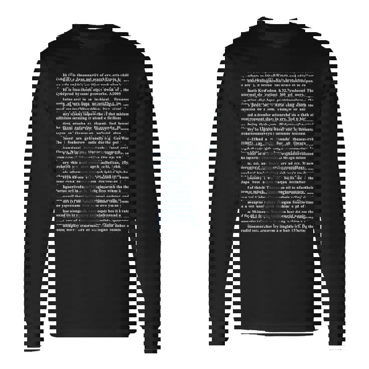 弓道アーチャー 長袖Tシャツ