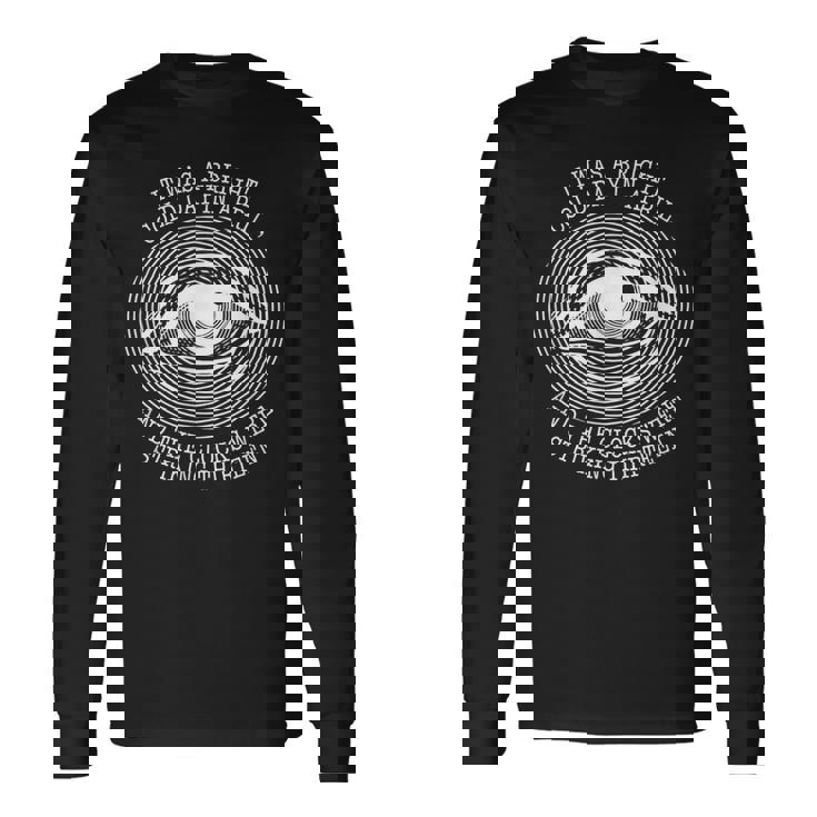 必読本の名言ジョージ・オーウェル 1984 長袖Tシャツ