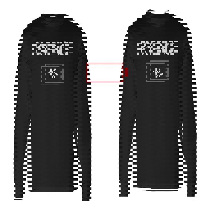 忍耐 1 長袖Tシャツ