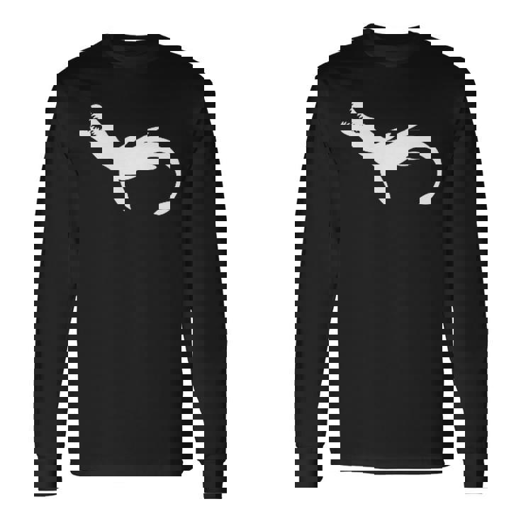 恐竜ポケット ミニマルサルコスクス ヴィンテージ 恐竜隊 長袖Tシャツ