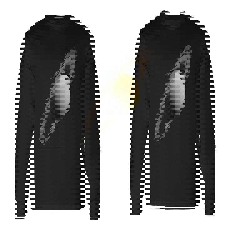 惑星 土星 太陽系 惑星 天文学 科学 長袖Tシャツ ギフトのアイデア