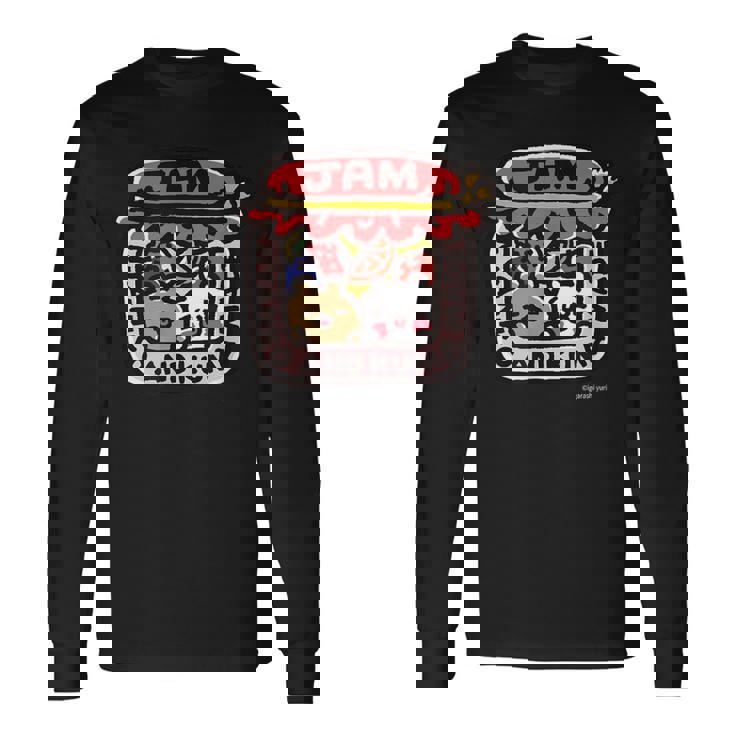 愛しすぎて大好きすぎる。ジャム ダークカラー 長袖Tシャツ