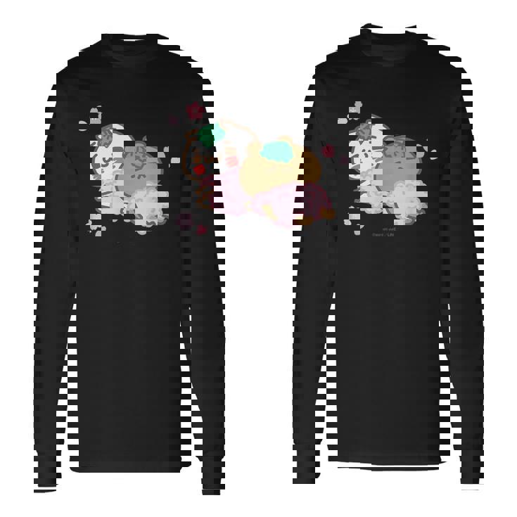 愛しすぎて大好きすぎる。桜 長袖Tシャツ