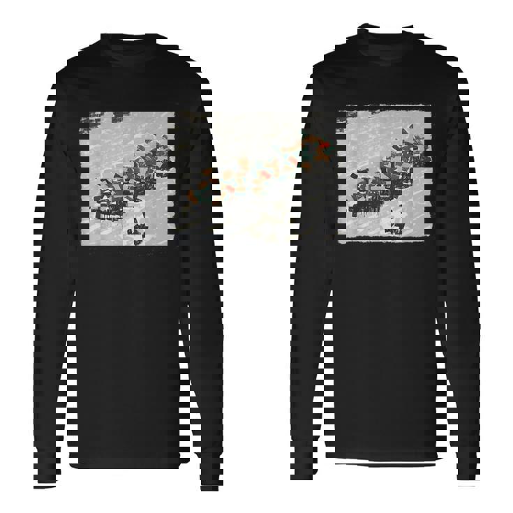 戦車男天安門広場民主主義抗議中国1989年 長袖Tシャツ