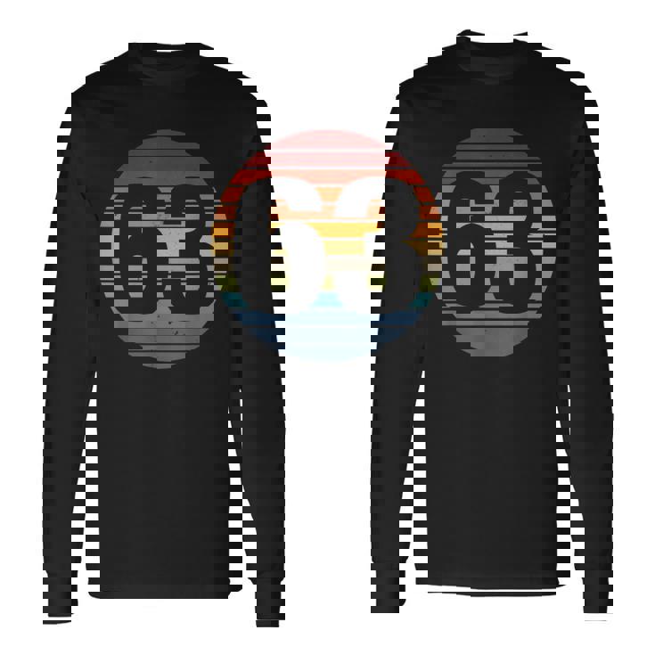 数字 63 1963 1958 63Rd 58Th Birthday ギフト 長袖Tシャツ