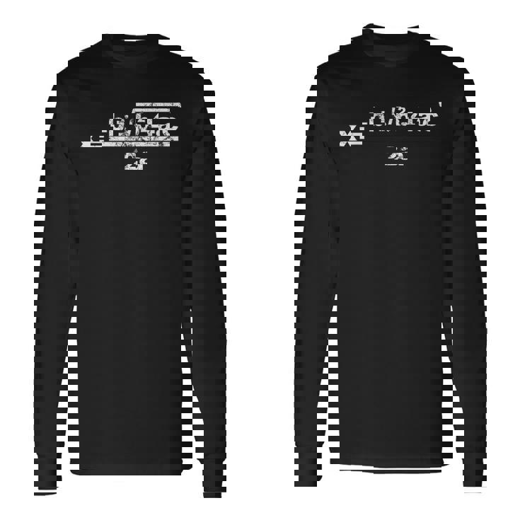 数学クラスの二次方程式 Quadratic Formula For Math Class 長袖Tシャツ