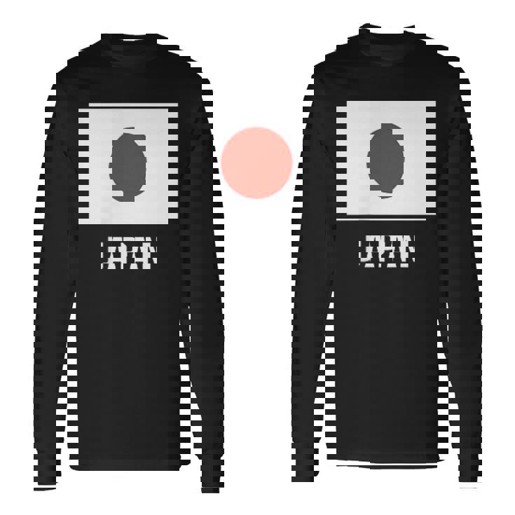 日本国旗シャツ 長袖Tシャツ