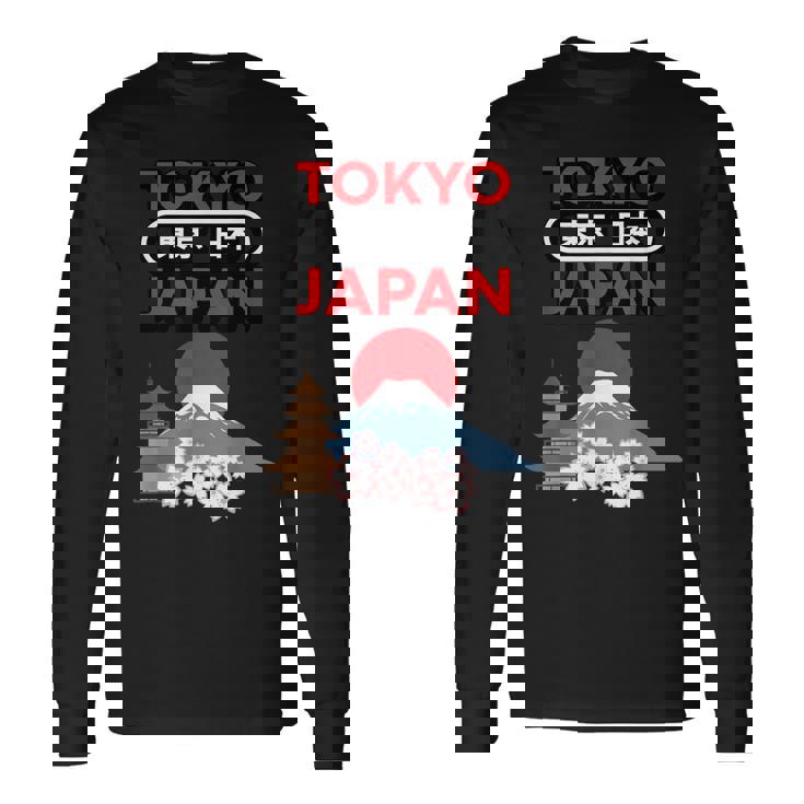 日本製 桜山 東京 日本 お土産 贈り物 ギフト 長袖Tシャツ