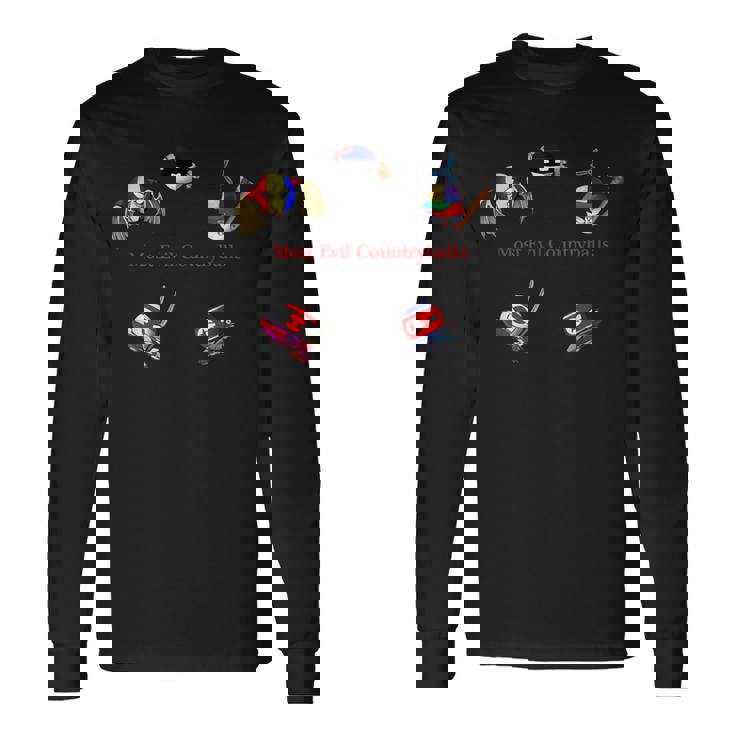 最も邪悪なカントリーボール 長袖Tシャツ