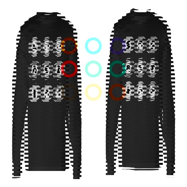 東京都営電車 地下鉄 銀座丸の内 日比谷有楽町 長袖Tシャツ