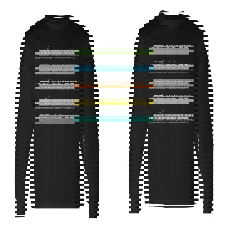 東京電車 山手線 超線 お土産 東京電車 長袖Tシャツ