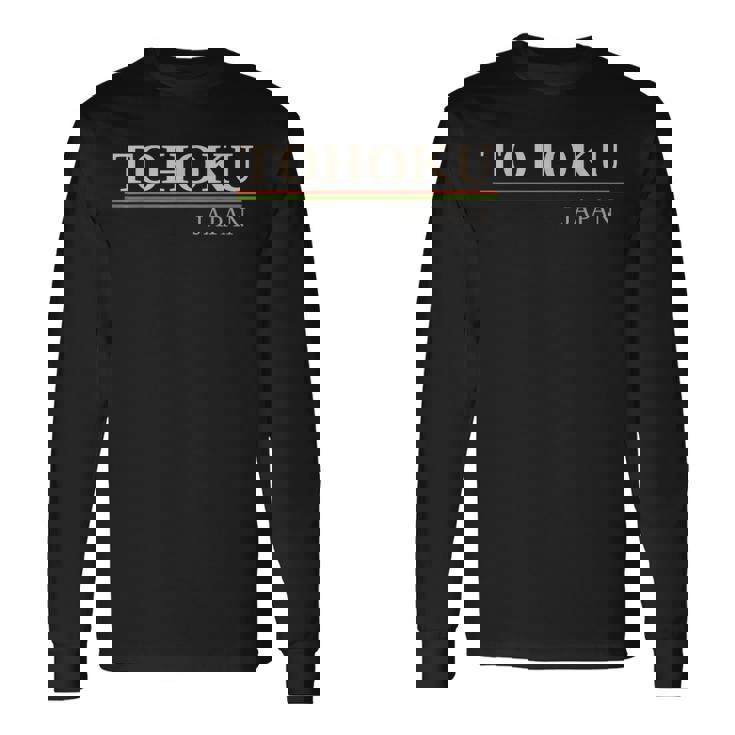 東北日本 長袖Tシャツ