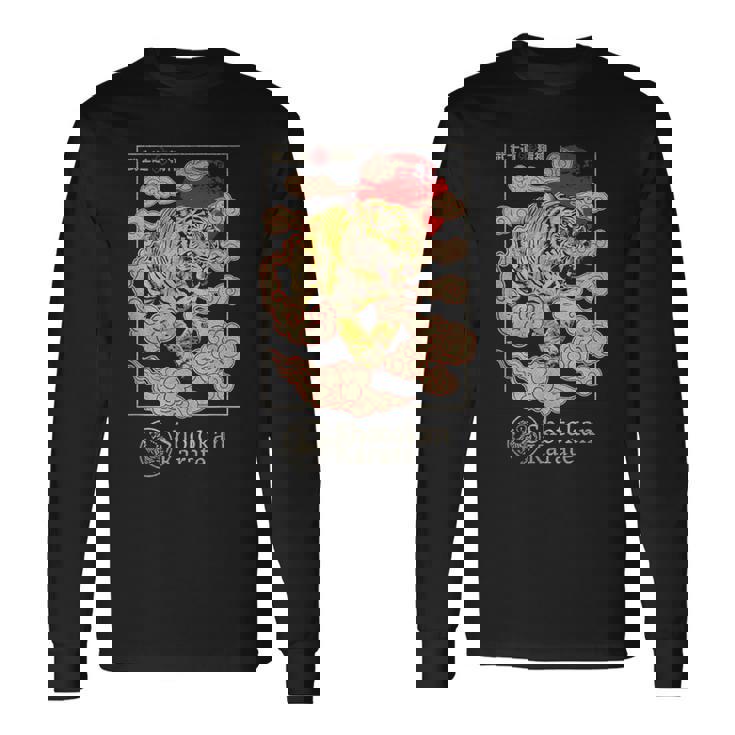 松濤館タイガー空手武道空手道場 長袖Tシャツ