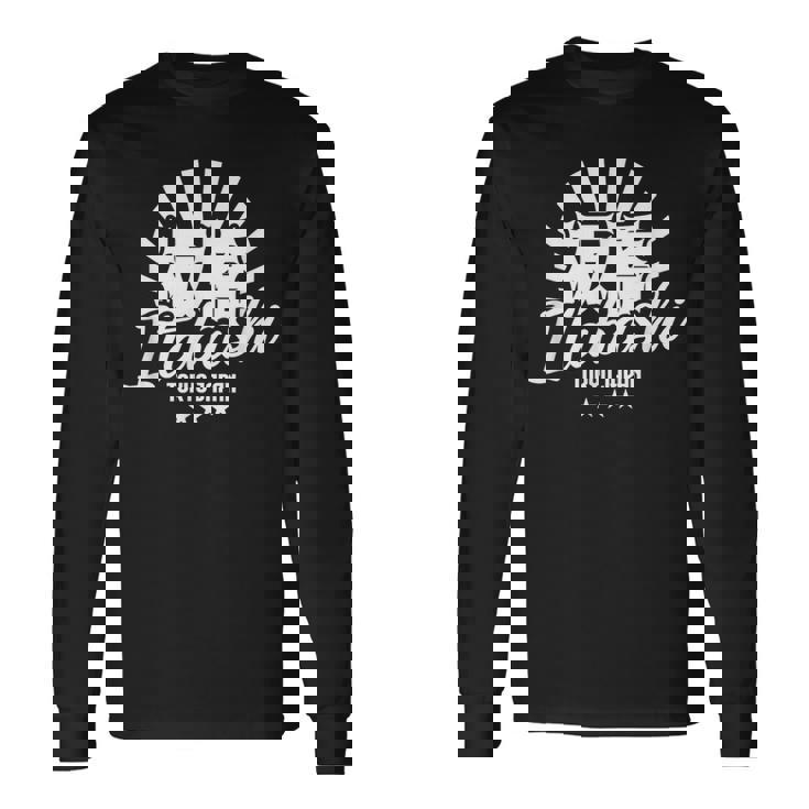 板橋 東京 日本 漢字 日本のストリートウェア 板橋 長袖Tシャツ