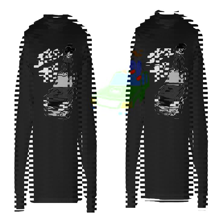 板金のようす 窓割れなし顔違い 長袖Tシャツ