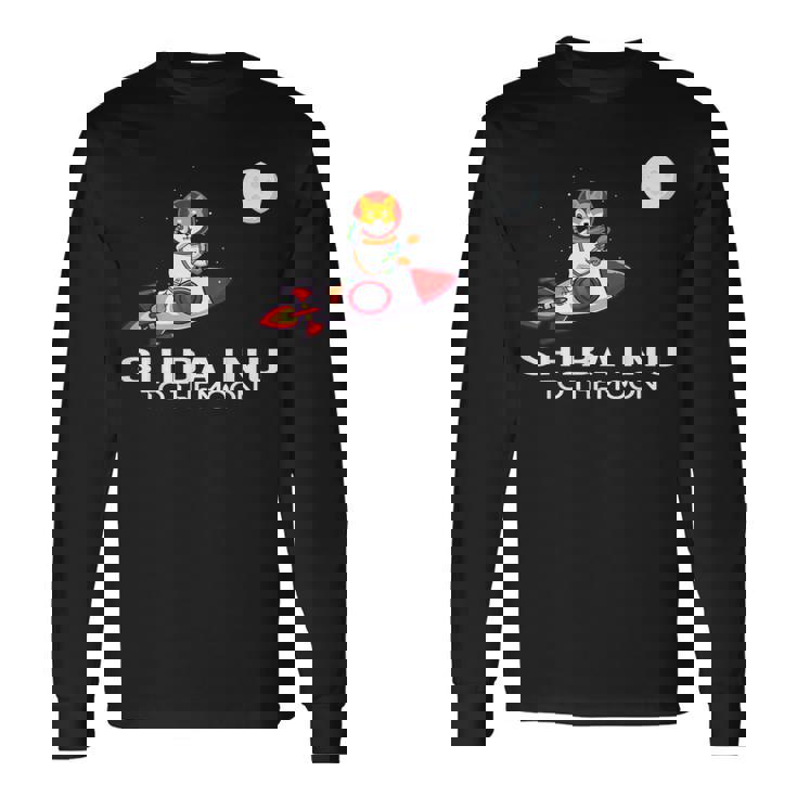 柴犬 コイン 暗号トークン 暗号通貨 財布 柴軍 長袖Tシャツ