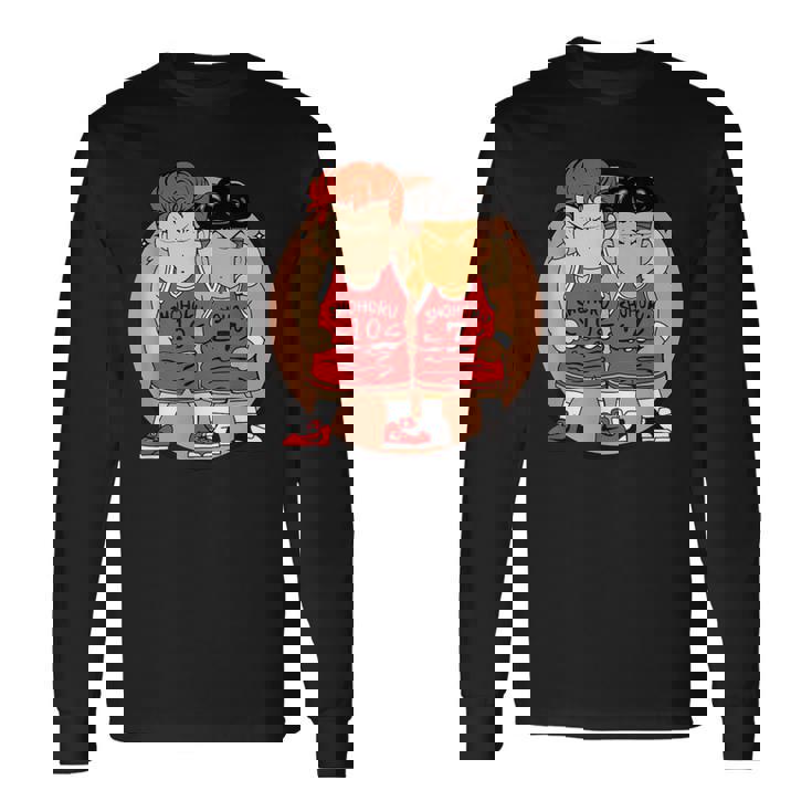 桜木花道と流川楓 長袖Tシャツ