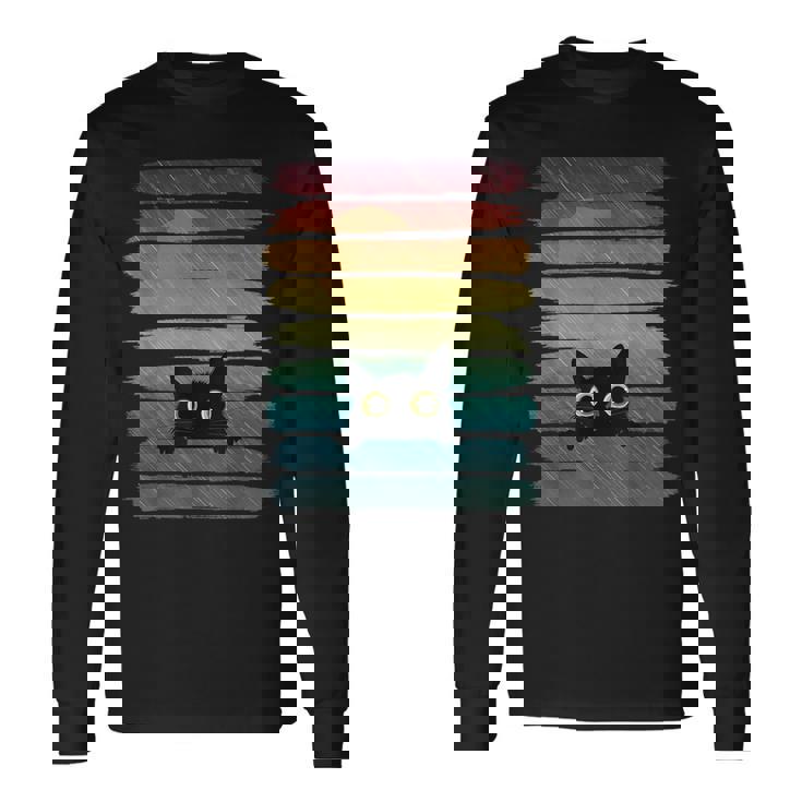 梅雨の好奇心 長袖Tシャツ