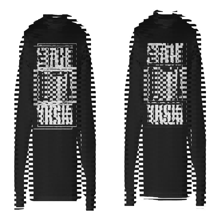 横須賀 ストレート・アウト・オブ・横須賀 長袖Tシャツ