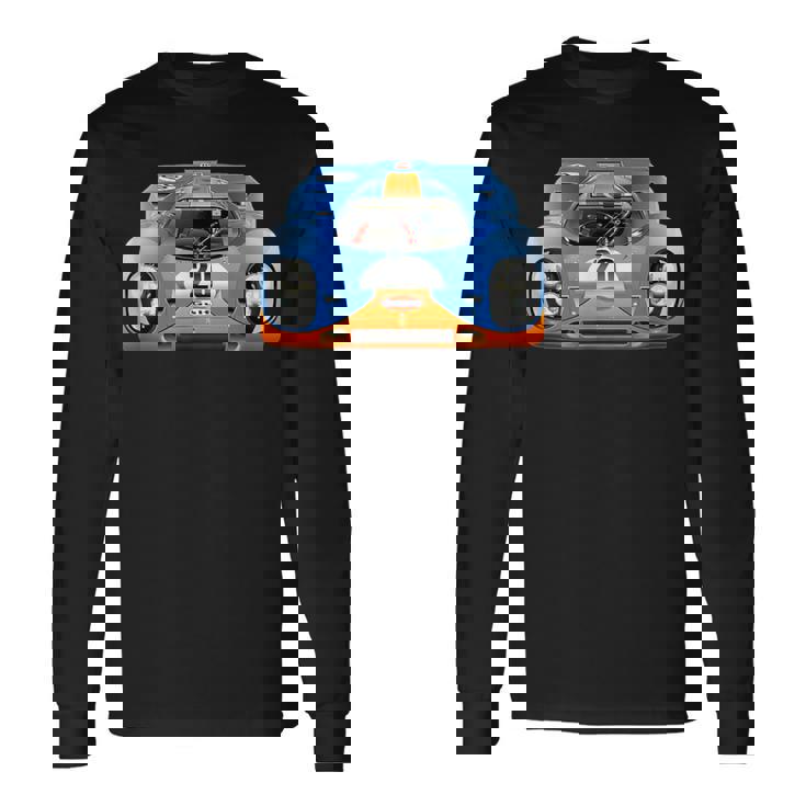 歴史的 1970 Le Mans 917 Gulfintage Race Car 917K 長袖Tシャツ
