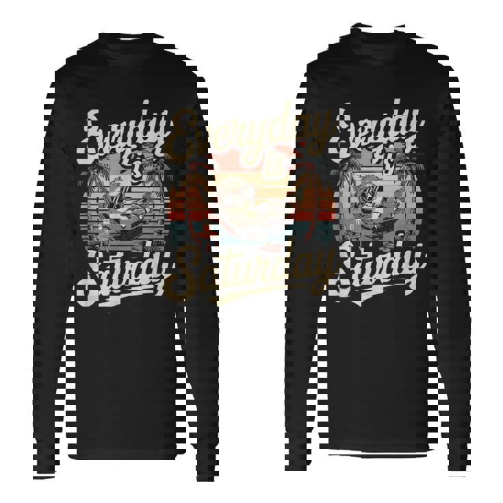 毎日土曜日 長袖Tシャツ ギフトのアイデア