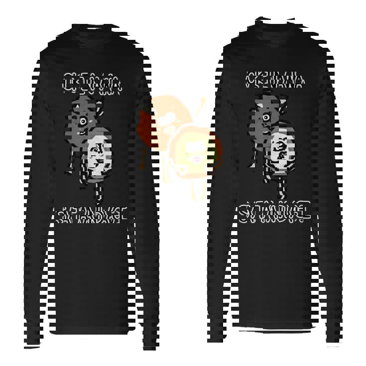 沖縄サーターアンダギーさん 長袖Tシャツ