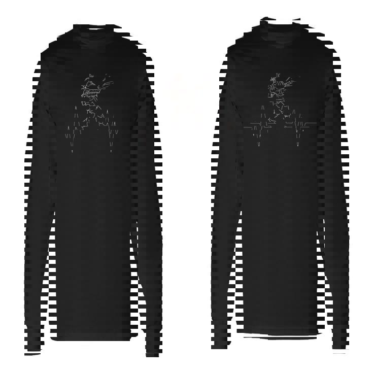 消防士 消防士 父 ボランティア消防署 長袖Tシャツ