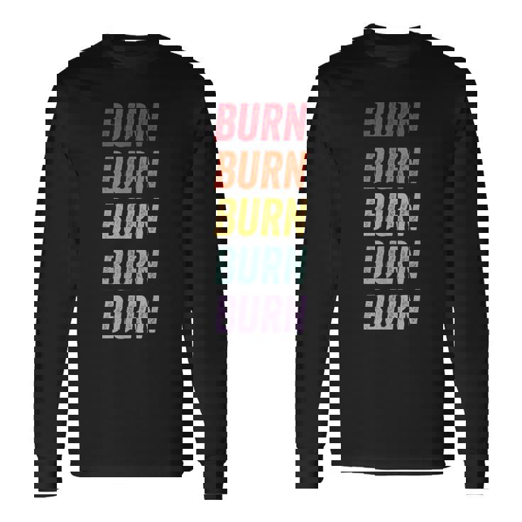 燃やす 長袖Tシャツ ギフトのアイデア