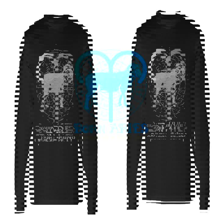 牡羊座 星座 星座 牡羊座 星座 長袖Tシャツ