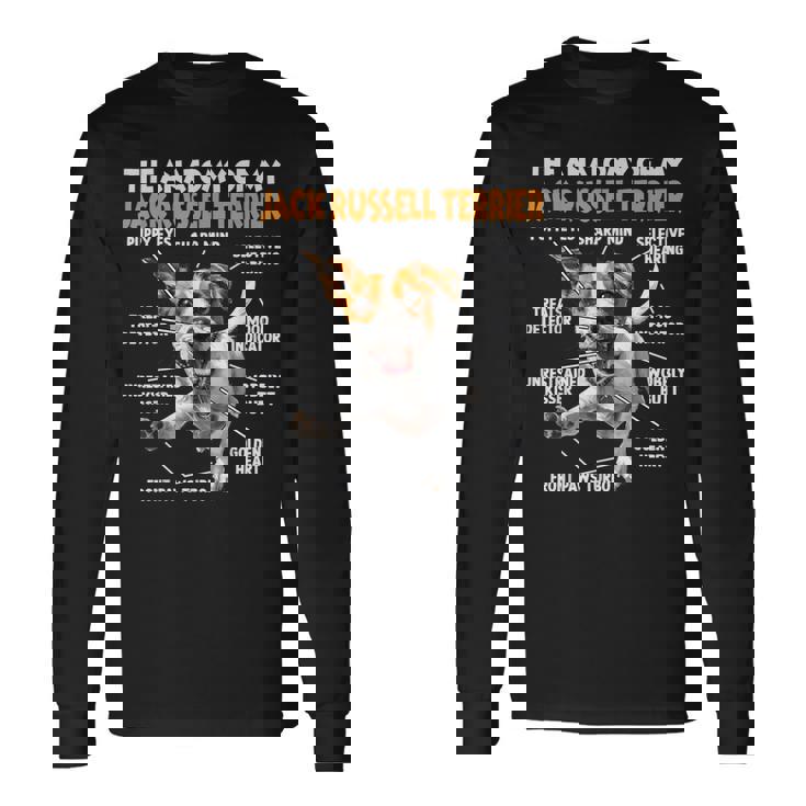 犬の飼い主のための面白いジャック ラッセル テリア ガッシ T 長袖Tシャツ