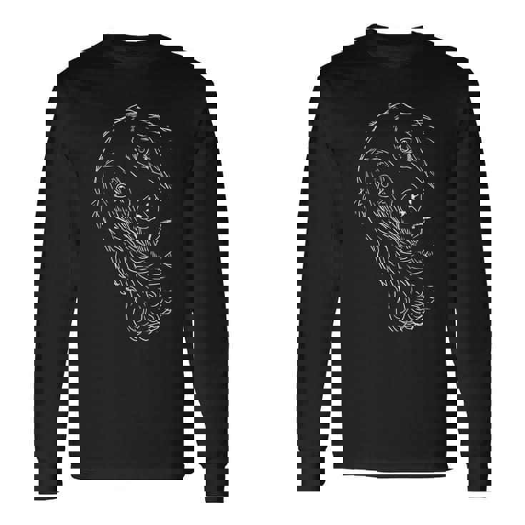 犬イングリッシュコッカースパニエル 長袖Tシャツ