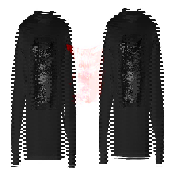 猫 ロックンロール パンク Rock モード系 ブランド おしゃれ かっこいい かわいい 大きいサイズ プリント Cat 長袖Tシャツ