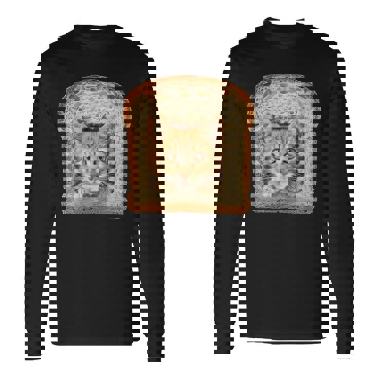 猫好きのペットのための面白い猫のグラフィックtシャツ Mewow 長袖Tシャツ