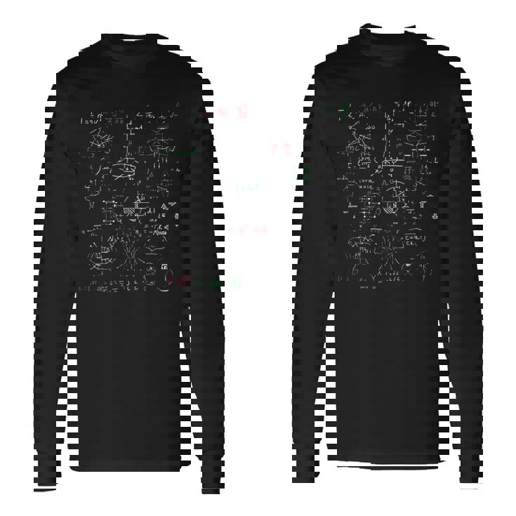 理学教師 科学 大学 学校 オタクへのギフト 長袖Tシャツ