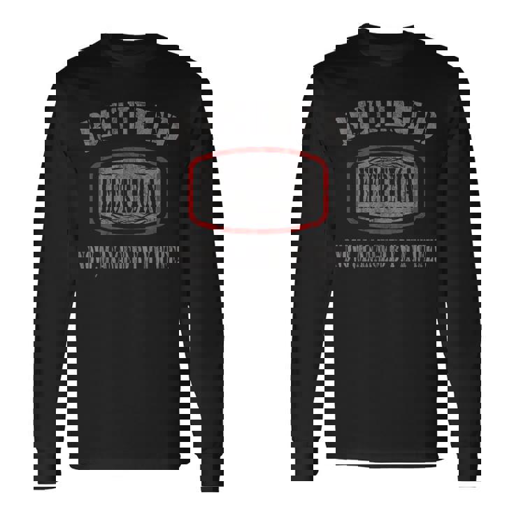 男女兼用電気工事士 長袖Tシャツ