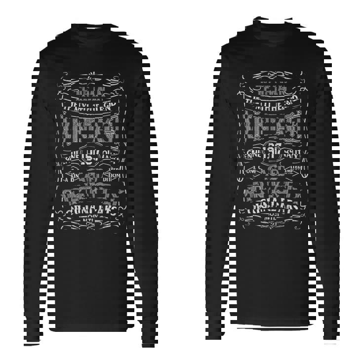 男性 神話 伝説 ヴィンテージ 1967 誕生年 誕生日 長袖Tシャツ ギフトのアイデア