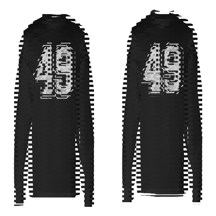 番号 49 長袖Tシャツ