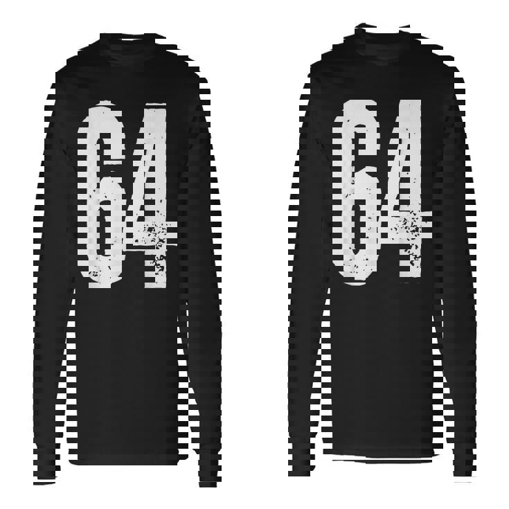 番号 64 長袖Tシャツ