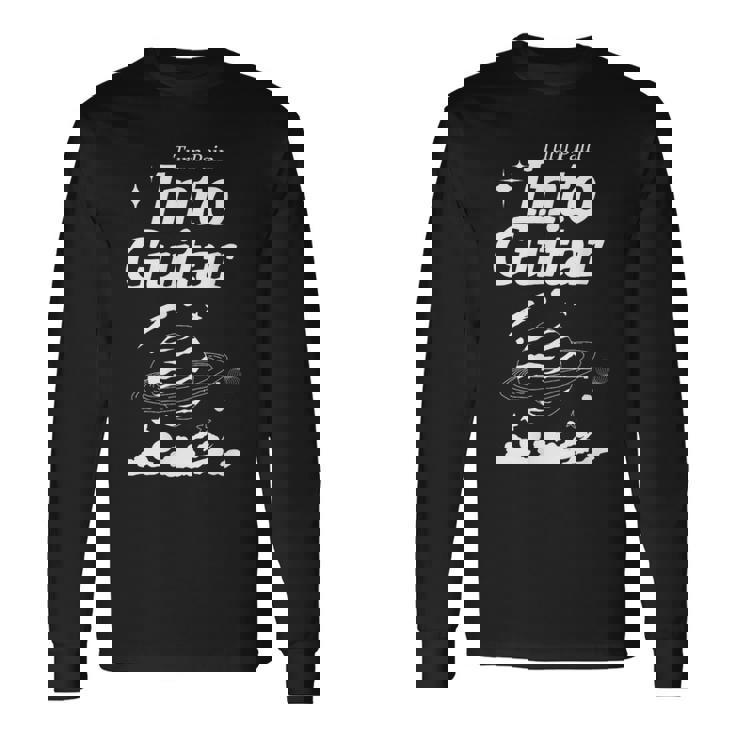 痛みをギターに変える 長袖Tシャツ