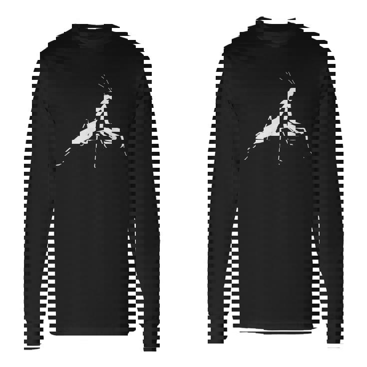 白い祈りの欠陥 長袖Tシャツ