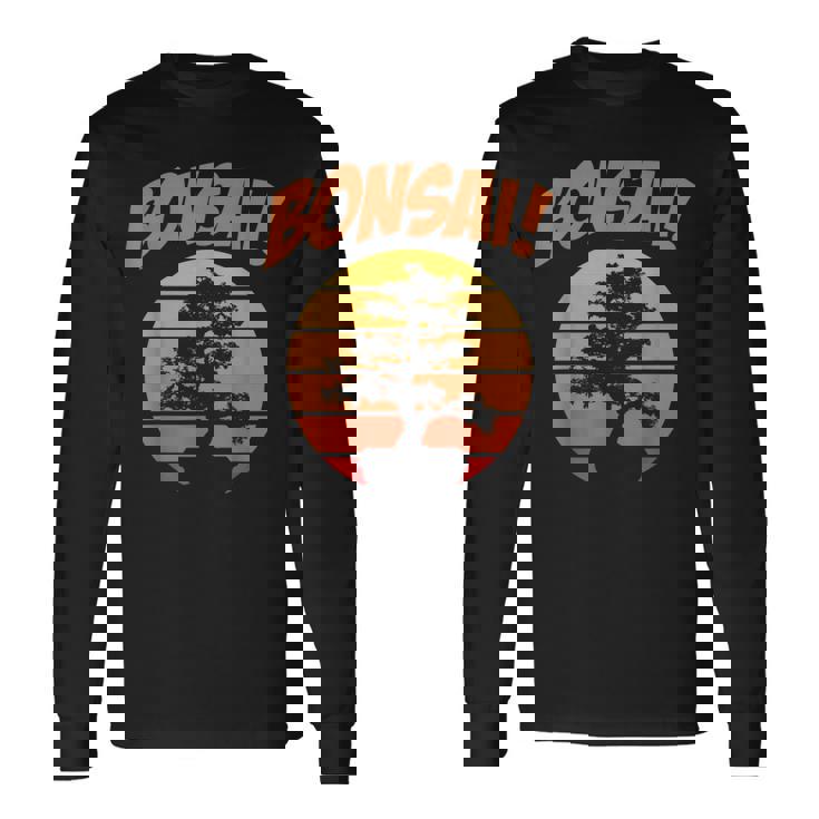 盆栽太平洋盆栽 長袖Tシャツ