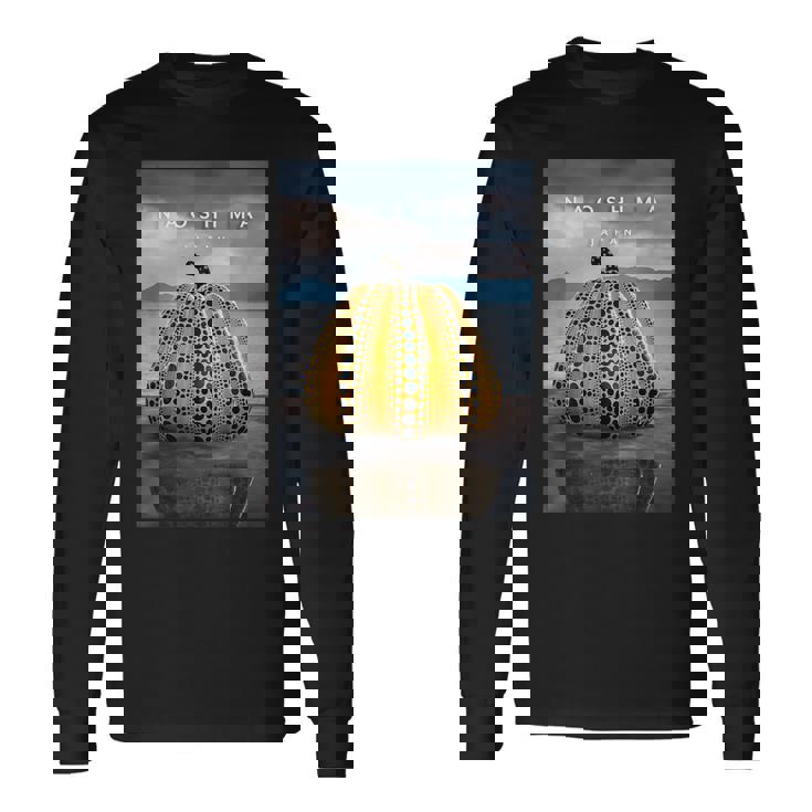 直島 直島 日本 長袖Tシャツ