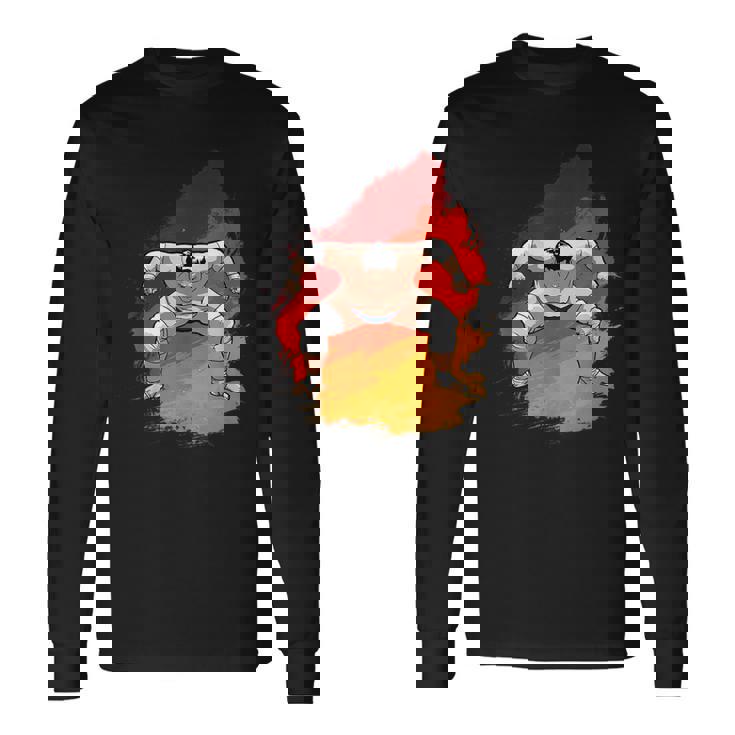 相撲 相撲 レスリング ジャパンスポーツ 長袖Tシャツ